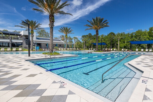 This pool is a party of the Recharge amenity center.