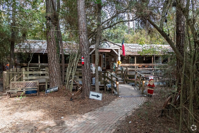 The Treehouse Cafe is a quirky restaurant tucked in the woods near Pinehurst.