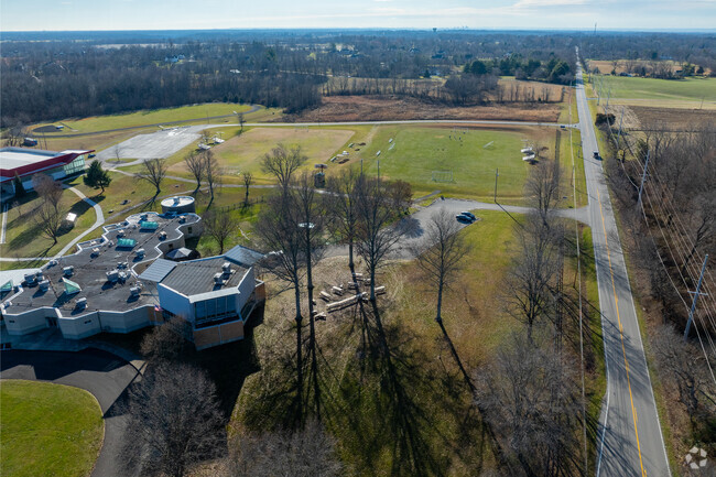The area surrounding Francis Parker School is a mix of suburbs and horse farms.