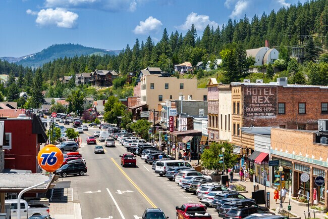 Historic Downtown Truckee can be reached by bike from Classic cabins and mid-century charm meet in this peaceful stretch of Prosser Lake Heights and contains dozens of shops catering to the mountain lifestyle.