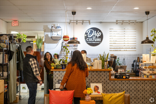 Drip and Culture near Washington Hills is a place where friends and family gather.
