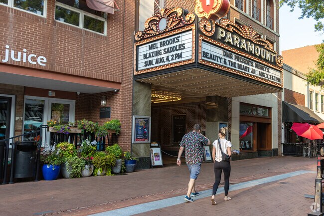 Nearby Martha Jefferson is the popular Paramount Theater where residents can watch films.