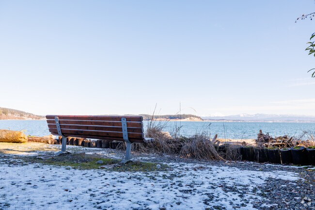 Cavalero Beach Park on Camano Island offers stunning scenic views of the surrounding areas.