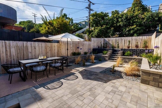 Outdoor patio space