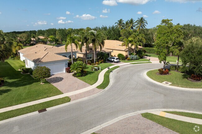 Homes in Valencia Reserve are custom contemporary with Mediterranean influences.