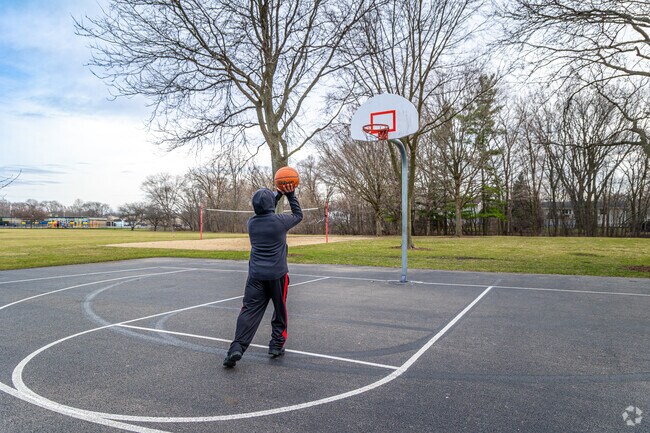 Shoot some hoops at Oak Park in Winston Park.