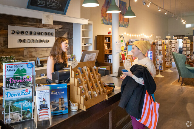 The Mockingbird Bookshop is a great hang in downtown Bath.
