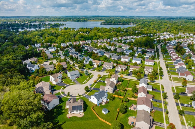 Tiffany Farms borders nature preserves, lakes, and downtown Antioch.