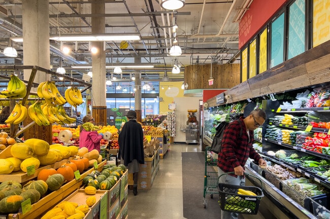 A Whole Foods is frequented by Oceanview grocery shoppers.