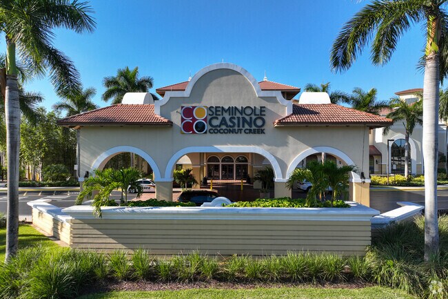 Seminole Casino is just a few minutes drive from Palm Beach Farms neighborhood.