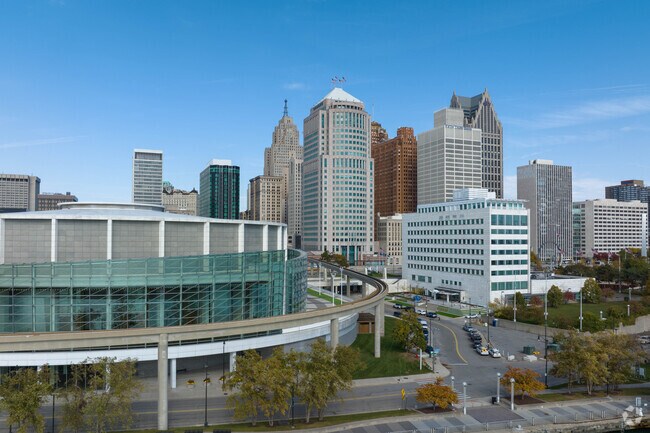 The West Riverfront Detroit People Mover, which costs $0.75, is a great way to see the city.