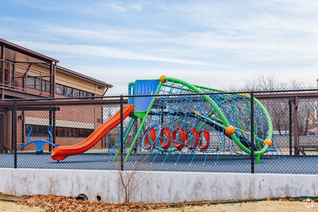 Dimensions Academy Elementary School offers playground for children.