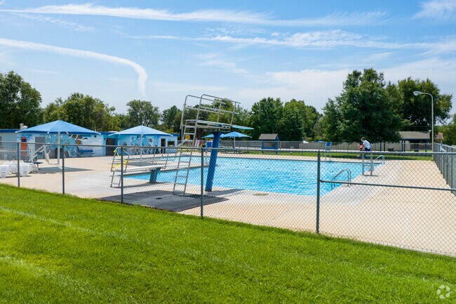 Cool off during the hot summer days at Means Park's Pool in Goddard.