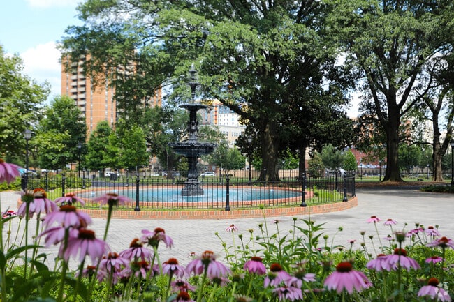 Established in 1851, Monroe Park in The Fan district is Richmond's oldest park.