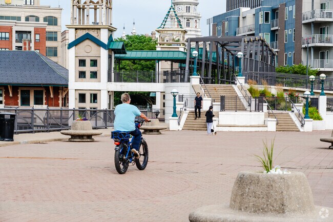 Coldbrook residents can catch Amtrak trains at the local station.
