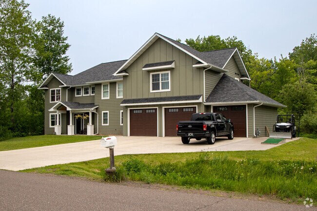 Hermantown offers spacious, contemporary-style homes on large lots.
