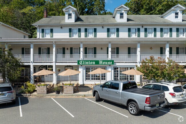 Clinton House serves steaks and seafood in a historic downtown building.