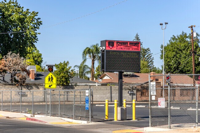The Frank West Elementary School in Bakersfield.
