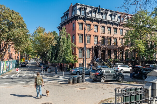 Fort Greene offers residents great views to enjoy while taking a walk outside.