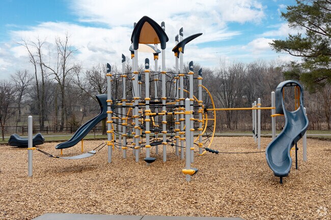 Meadow Lake Park has a fun and inviting playground.