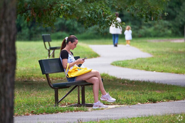 Enjoy some peace and quiet outdoors in one of the many parks in Greenbriar.