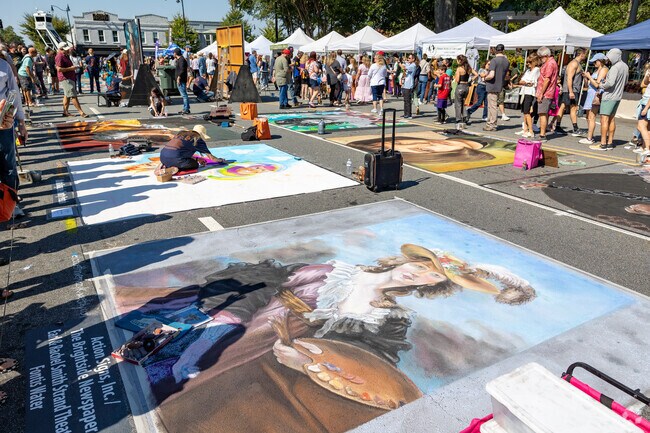 Chalktoberfest has expert artist as well as youth clubs.