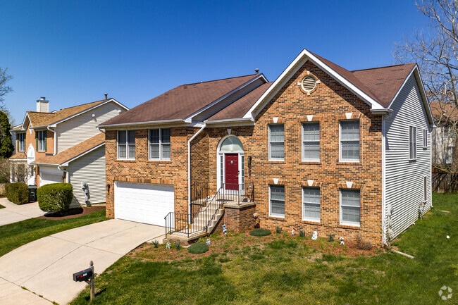 Many homes in Frederick Heights/Overlook feature stone and brick accents.