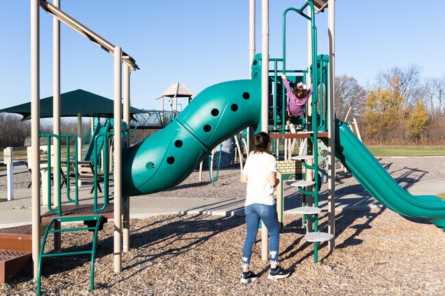 Enjoy nature while the kids play at Brentwood Park in Northwood.