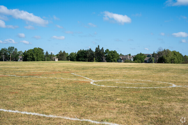 Oak Grove Middle School has a large playfield.