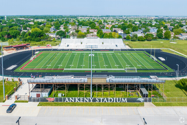 Northview Middle School is home to Ankeny Stadium.