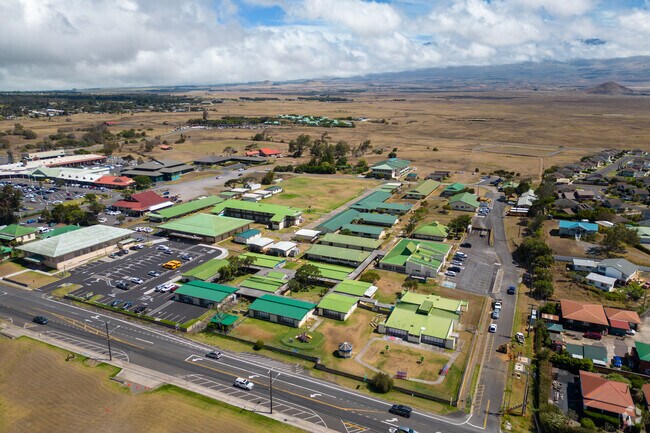 An overview of Waimea Elementary School.
