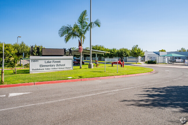 Lake Forest Elementary School is part of the Saddleback Valley Unified School District.