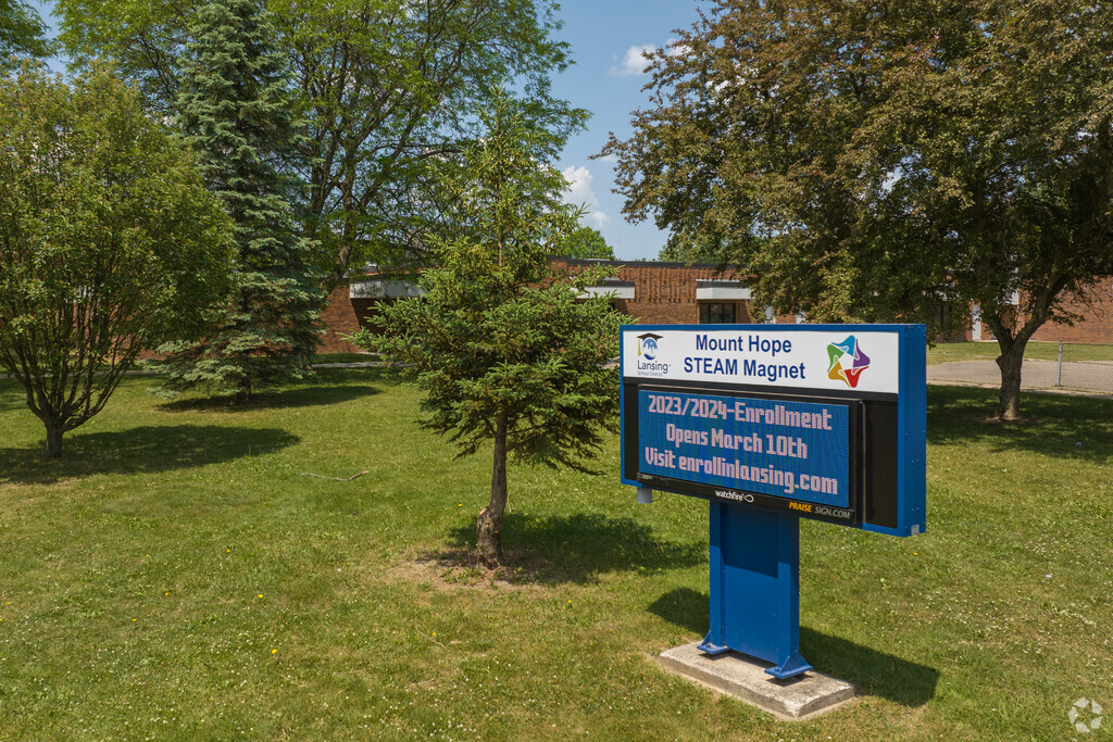 Mount Hope STEAM Magnet has approximately 300 students.