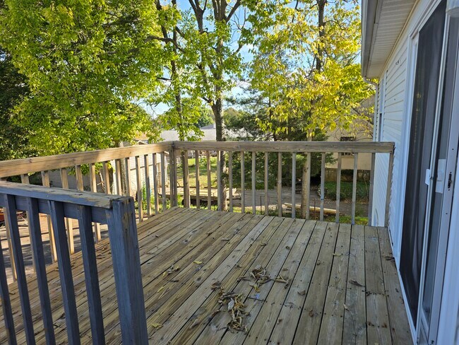 Back deck