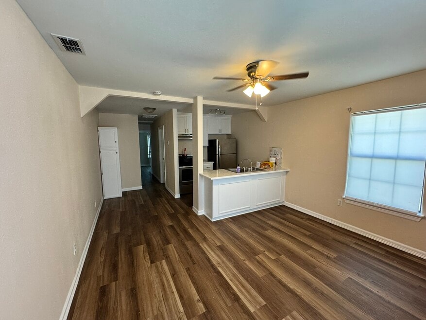 Living Room and Kitchen