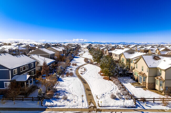 Neighborhood trail integration is well thought out in Meridian Village.