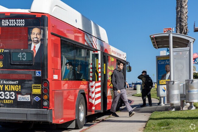 Kearny Mesa offers MTS transportation with many bus stations.
