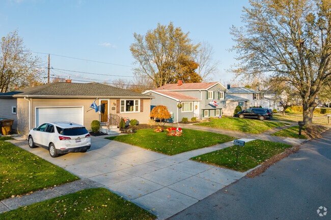Some South Cheektowaga homes feature multicar garages.