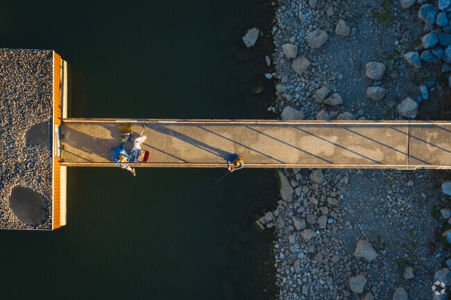 Bresler Lake Reservoir is a local favorite for fishing.
