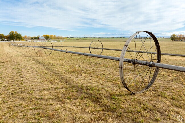 Farm equipment is a common sight in Wendell, where dairies and cattle farms dominate.