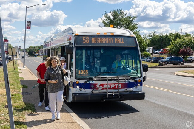 Residents in Feasterville can use one of the many SEPTA Bus routes to get around.