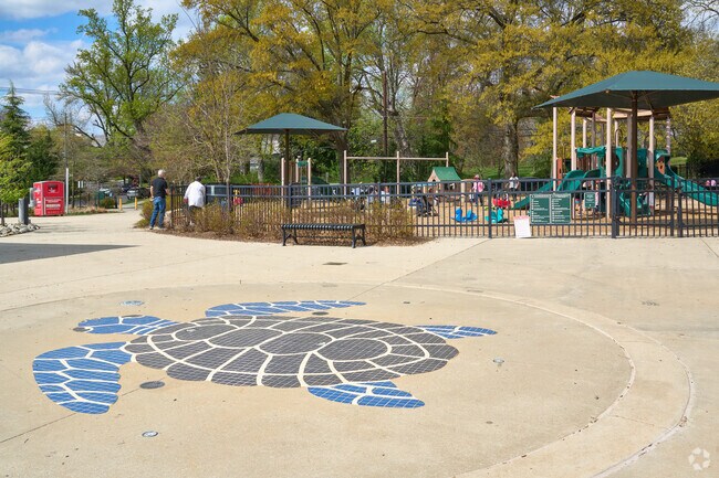 Turtle Park offers many outdoor amenities to the local residents of American University Park.