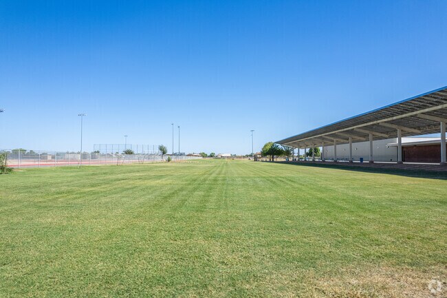 Wide open spaces at Dysart Middle School in El Mirage.
