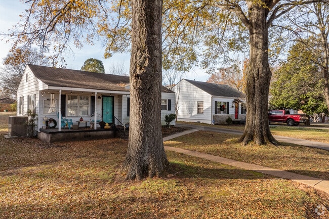 Fairview is an established neighborhood with small lots and large trees.