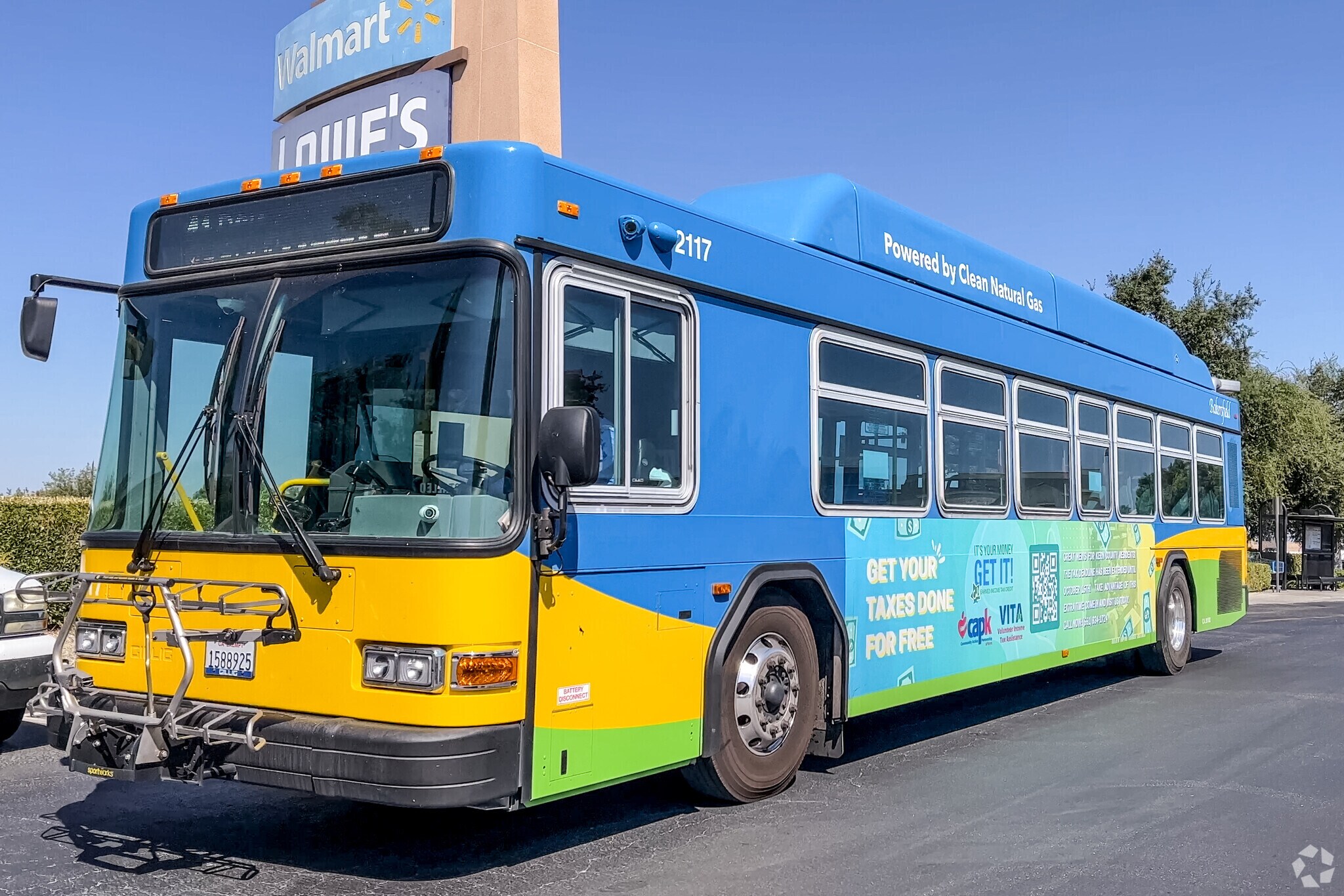 GET Bus serves all of Bakersfield to Ridgeview Estates.