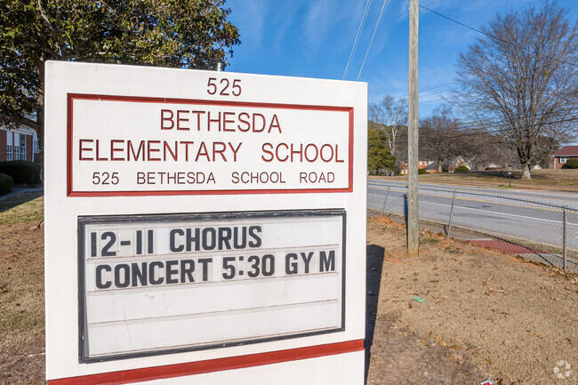 Bethesda Elementary School is one of the original schools in Gwinnett County.
