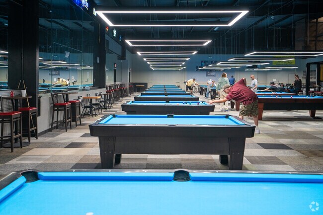 The Iron City Billiards host competitive pool tournaments year round near South Roebuck.