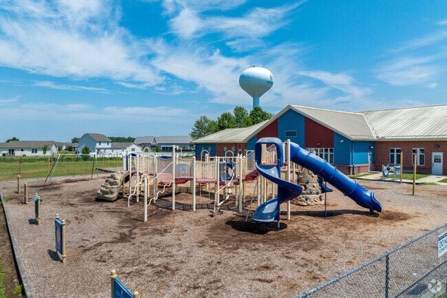 Young students will love spending time on the playground at Lake Forest South Elementary School.