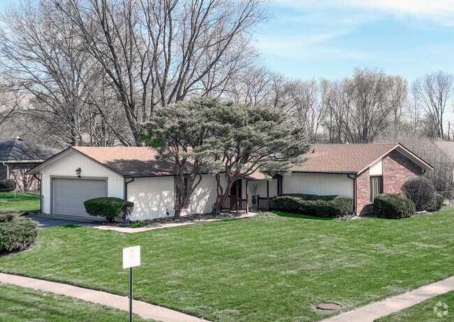 Homes within Snacks/Guion Creek range from mid-20th century ranch-style homes to more traditional homes, built in the 1990s.