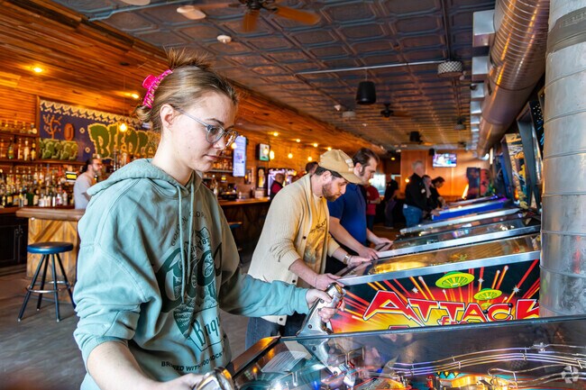 Nostalgia meets nightlife in downtown Benson at Barcade.